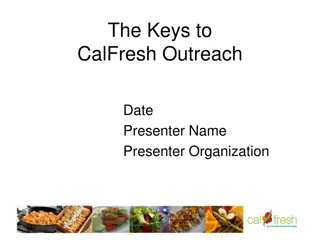 Effective CalFresh Outreach Strategies and Techniques