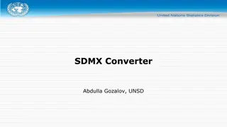 Understanding SDMX Converter: A Tool for Data Transformation