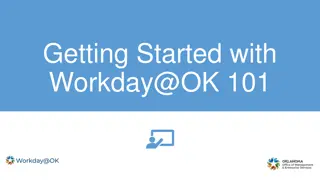 Getting Started with Workday @OK-101 Training Course Overview