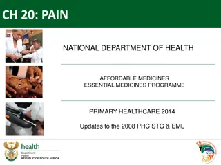 Update on Pain Management in Primary Healthcare