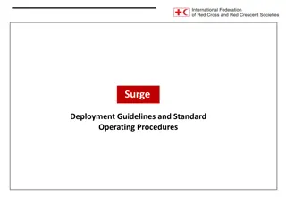 Surge Deployment Guidelines and Standard Operating Procedures