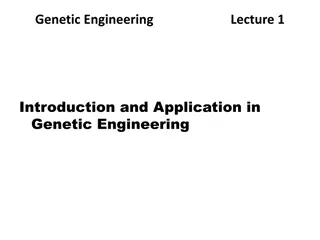 Understanding Genetic Engineering: Applications and Advancements