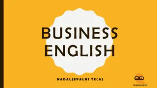 Language Guidelines for Effective Business Communication