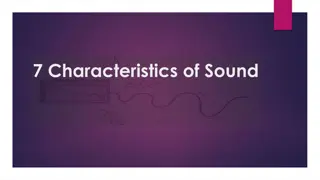 7 Key Characteristics of Sound Waves