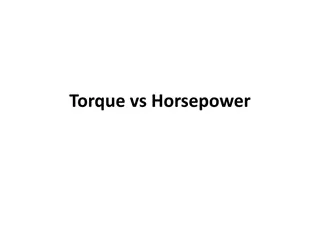 Torque and Horsepower in Mechanics