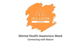 Nature's Role in Mental Health Awareness Week