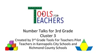 Engaging Number Talks for 3rd Grade Mathematics Cluster 3