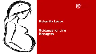 Maternity Leave Guidance for Line Managers at the University