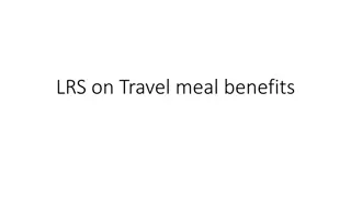 Understanding Meal Benefits While Traveling Abroad