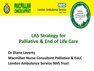 Enhancing Palliative and End-of-Life Care: London Ambulance Service NHS Trust Strategies