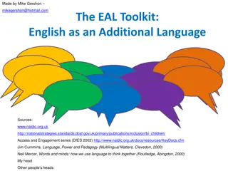 Support Strategies for English Language Learners in the Classroom