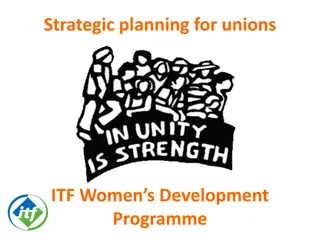 Importance of Strategic Planning for Unions in Today's World