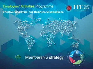 Membership Strategies for Effective Employers and Business Organizations