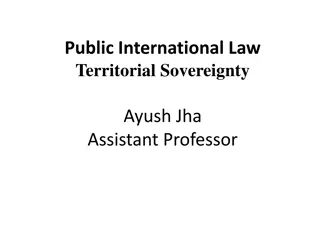 Territorial Sovereignty in Public International Law