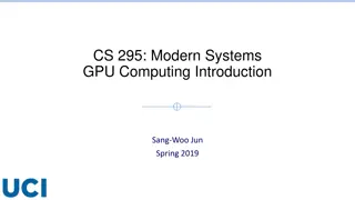 Modern GPU Computing: A Historical Overview