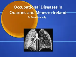 Occupational Diseases in Quarries and Mines: Understanding Risks and Prevention