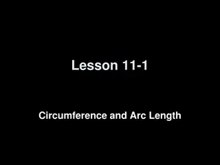 Circumference and Arc Length in Geometry