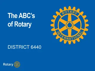 Exploring the World of Rotary: District 6440 and Beyond