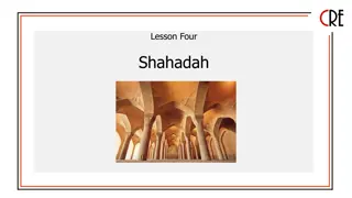 Understanding the Shahadah - Lesson Four