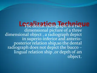 Localization Techniques in Dental Radiography: Enhancing Depth Perception