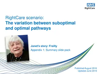 Enhancing Care Pathways for Frailty: Janet's Story and the Impact of Optimal vs. Suboptimal Approaches