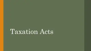 Exploring Taxation Acts and Their Impact on Revolutionary Sentiments