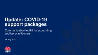 COVID-19 Support Update: Toolkit for Accounting & Tax Practitioners