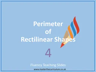 Perimeter of Rectilinear Shapes Teaching Slides