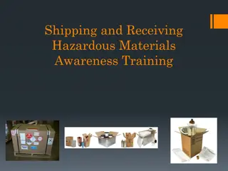 Hazardous Materials Awareness Training Overview