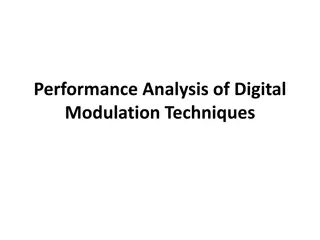 Performance Analysis of Digital Modulation Techniques