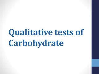 Understanding Qualitative Tests of Carbohydrates