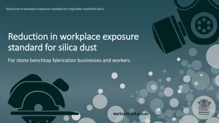 Workplace Exposure Standard for Silica Dust in Stone Benchtop Fabrication