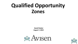 Qualified Opportunity Zones Tax Benefits