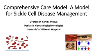 Comprehensive Care Model for Sickle Cell Disease Management