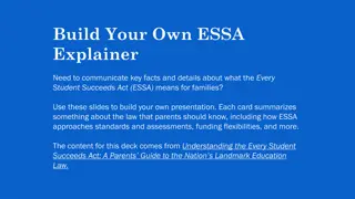 Every Student Succeeds Act (ESSA) Testing Guidelines for Families