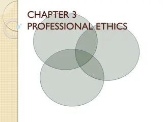 Professional Ethics in Engineering