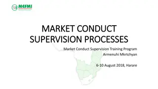 Understanding Market Conduct Supervision Processes: Tools, Policies, and Outcomes