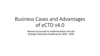 The Advantages of Implementing eCTD v4.0 into the Strategic Telematics Roadmap