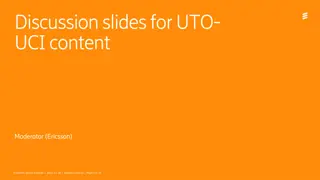 Discussion on Multi-PUSCH Configuration for UTO-UCI Content Moderator at Ericsson