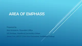 Understanding Area of Emphasis Degrees in California Community Colleges