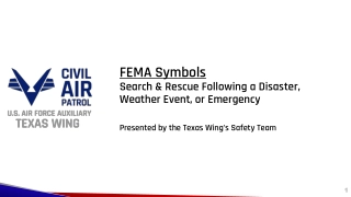 FEMA Search & Rescue Symbols Guide