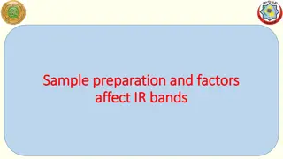 Factors Affecting IR Bands in Sample Preparation