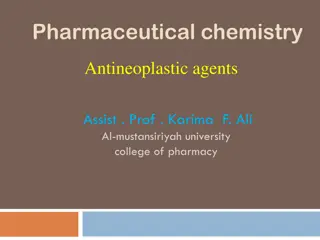 Antineoplastic Agents in Pharmaceutical Chemistry