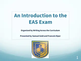 Overview of Educating All Students (EAS) Test in New York State