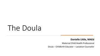 The Role and Benefits of a Doula in Maternal Care