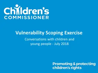 Children and Young People's Views on Vulnerability and Language