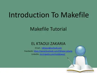 Introduction to Makefile: A Comprehensive Tutorial