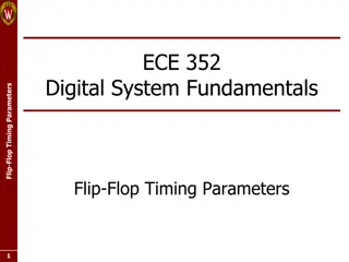 Flip-Flop Timing Parameters in Digital Systems