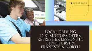 Local Driving Instructors Offer Refresher Lessons in Lyndhurst & Frankston North