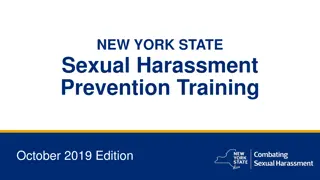 New York State Sexual Harassment Prevention Training Overview